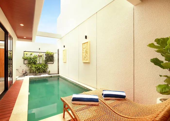 别墅 The Canggu Dome 3 With Rooftop By Bali
